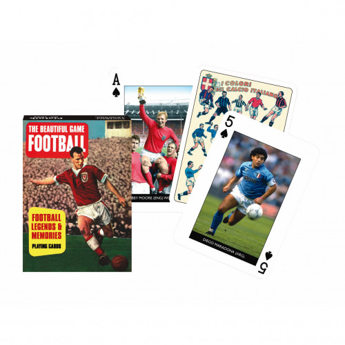 Carti de joc de colectie cu tema "Football - Legends and Memories"